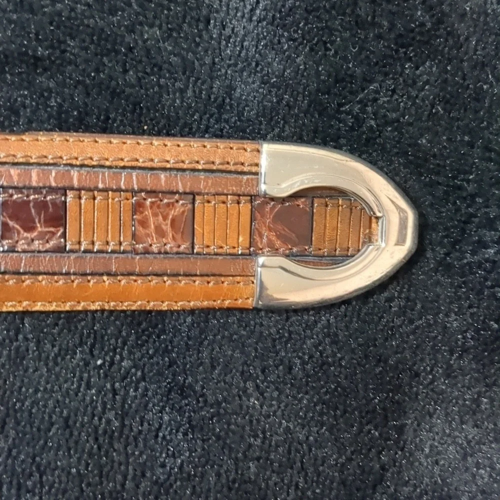 Cālé Genuine Lizard Skin Belt Size 32 (39
